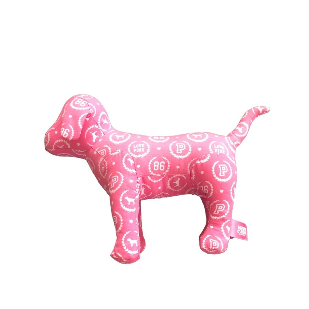 Pink Victoria’s Secret Love Pink 86 Fabric Collectors Dog Clean No Flaws
